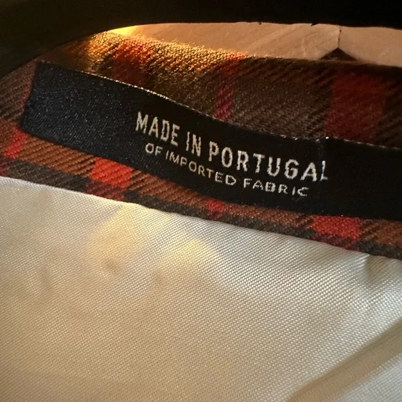 Todd Snyder Red and Black Sport Coat